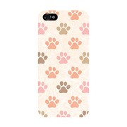 ip5-0135-uvbase-cl ねこ肉球 [iPhone5/5s用ケース]