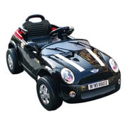 電動乗用RC MINI CAR ブラック [ミニクーパータイプ]