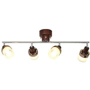 グラーノ バルブレス シーリングライト 電球別売 リモコン付 ダークブラウン CN-41250