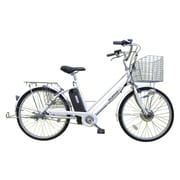 電動アシスト自転車 24型 内装3段変速 ホワイト KH-DCY02