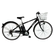 電動アシスト自転車 27型 外装7段変速 ブラック KH-DCY06