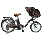 電動アシスト自転車 前20/後24型 外装6段変速 ブラウン KH-DCY07