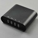 USBチャージャー ブラック TEACUS4P-BK