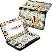 Nintendo 3DS LL Skin Surf Words [3DS LL用　ドレスアップシール]