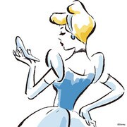 Play Station 4 Skin Cinderella Sketch [プレイステーション4用]