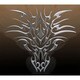Play Station 4 Skin Tribal Dragon Chrome [プレイステーション4用]