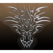 Play Station 4 Skin Tribal Dragon Chrome [プレイステーション4用]