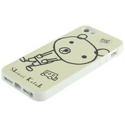 TPU8099 Shinzi Katoh TPUカバー iPhone 5/5s用 Paint club bear