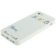 TPU8121 Shinzi Katoh TPUカバー iPhone 5/5s用 Follow me