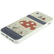 TPU8125 Shinzi Katoh TPUカバー iPhone 5/5s用 Kinoko