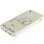 TPU8128 Shinzi Katoh TPUカバー iPhone 5/5s用 Maruneko