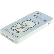 TPU8139 Shinzi Katoh TPUカバー iPhone 5/5s用 Sorabear