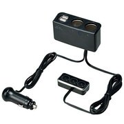 タッチリモコンソケット2連＋USB F255