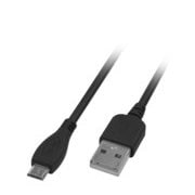 microUSB充電ケーブル 2m ブラック GH-UCSMB2-BK