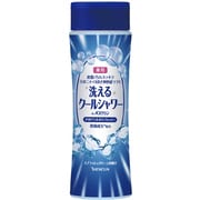 バスクリン 洗えるクールシャワー レギュラータイプ [全身洗浄料 スプラッシュグリーンの香り 250ml]