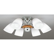 LEDシャンデリア 7.4W×6灯 非調光 昼白色 リモコン付 OC006907ND