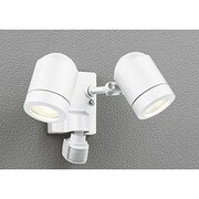 人感センサー付LEDスポットライト 防雨型 4.9W×2灯 非調光 電球色 OG254263