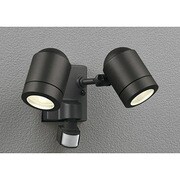 人感センサー付LEDスポットライト 防雨型 4.9W×2灯 非調光 電球色 OG254264