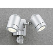 人感センサー付LEDスポットライト 防雨型 4.9W×2灯 非調光 電球色 OG254265