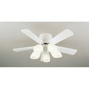 LEDシーリングファン ~4.5畳 42.5W 非調光 昼白色 リモコン付 WF444ND