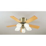 LEDシーリングファン ~4.5畳 42.5W 非調光 昼白色 リモコン付 WF446ND