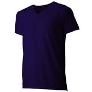 1107414 [ジオラインクールメッシュ VネックTシャツ Men's M ネイビー]