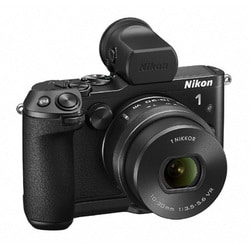 ヨドバシ.com - ニコン NIKON Nikon 1 V3 プレミアムキット ブラック [ボディ＋交換レンズ「1 NIKKOR VR  10-30mm f/3.5-5.6 PD-ZOOM」＋電子ビューファインダー「DF-N1000」＋グリップ「GR-N1010」] 通販【全品無料配達】