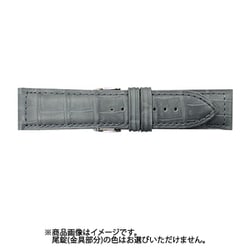 BKM56G-W [時計バンド スコッチガード 型押し マットモデル グレー 24mm]