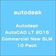 Autodesk AutoCAD LT 2015 Commercial New SLM 10 Pack [ライセンスソフト]
