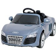 電動バッテリーカー アウディR8スパイダー ブルーイッシュ・シルハ