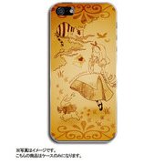 ip5-0408-uvbase-cl セピア アリス [iPhone SE/5s/5用 ハードケース デザインケース]