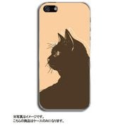 ip5-0004-uvbase-cl choco_cat [iPhone SE/5s/5用 ハードケース デザインケース ネコ 黒猫]