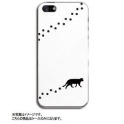 ip5-0219-uvbase-cl 黒猫のあしあと [iPhone SE/5s/5用 ハードケース デザインケース]