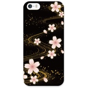ip5-0176-uvbase-cl [iPhone SE/5s/5用カバー 黄金桜]