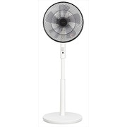 ハイポジションリビング扇風機 リモコン付 ホワイト YHX-C30(W)