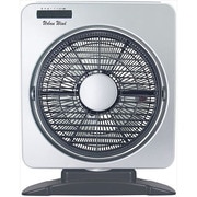 スイングボックス扇風機 リモコン付 メタリックシルバー YSBR-A254(MS)