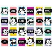 PlayStation 3 Slim Skin Felix Text [PlayStation 3 Slim用　ドレスアップシール]
