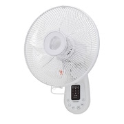 壁掛け扇風機 リモコン付 グランホワイト F-AWS80(W)