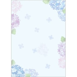 和柄用紙 和ごころ 紫陽花 A4(10) 4-1032