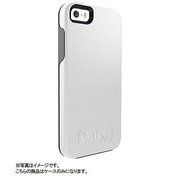 OTB-PH-000124 [Symmetry for iPhone 5s/5 特別限定衝撃吸収フィルムセット版 ホワイト/ガンメタグレー (GLACIER)]