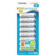 ニッケル水素電池（1,900mAh） 単3形 8本 IMPULSE（インパルス） TNH-3M 8P