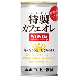 ヨドバシ.com - アサヒ飲料 ワンダ ワンダ 特製カフェオレ 缶 185g×30