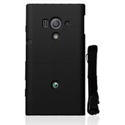 CP12SO03D-BK [Xperia acro HD SO-03D 用シリコンケース ブラック]
