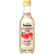 トロピカーナ スパークリングタイム ピーチ 350ml×24本 [炭酸飲料]
