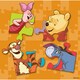 iPhone 5S Skin Pooh Puzzle [Apple iPhone 5s用　ドレスアップシール]