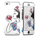 iPhone 5S Skin Snow White Sketch [Apple iPhone 5s用　ドレスアップシール]