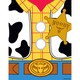 iPhone 5S Skin Woody Suit [Apple iPhone 5s用　ドレスアップシール]
