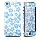 iPhone 5S Skin Turquoise Hibiscus [Apple iPhone 5s用　ドレスアップシール]