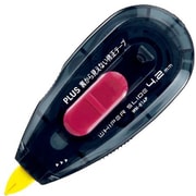 ホワイパースライド 裏から見えない修正テープ 本体 ブラック/ピンク WH-014P