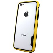 I5C05-13D175-11 [Fantastick Air Bumper for iPhone 5c Black×Yellow]